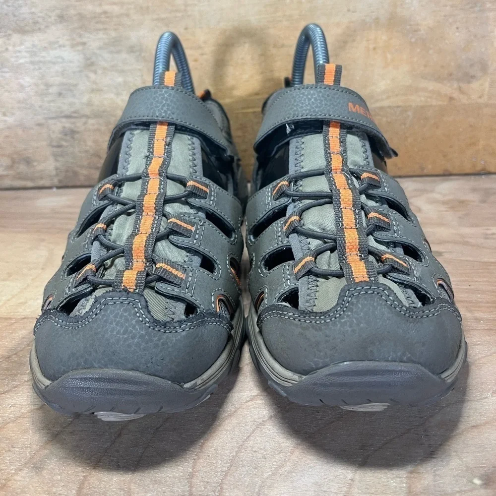 Merrell Hydro H20 Hiker Womens Size 7 (M) Outdoor Closed Toe Sandals Shoes Brown